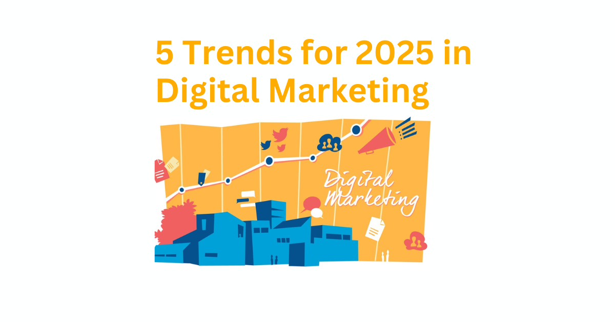 Read more about the article Top 5 Trends in Digital Marketing for 2025